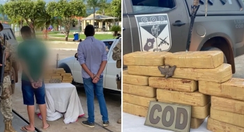 Advogado é flagrado transportando drogas em fundo falso de carro em Aurilândia 